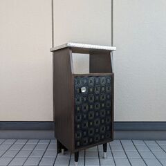 昭和レトロ 棚 電話台の画像