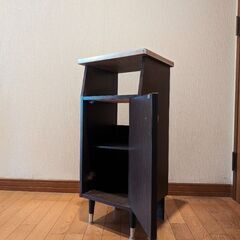 昭和レトロ 棚 電話台の画像