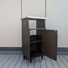 昭和レトロ 棚 電話台の画像