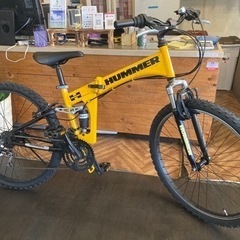 【HUMMER 折りたたみMTB前後タイヤ・チューブ新品！】前後...