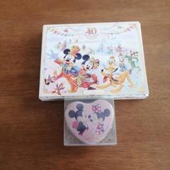 ディズニーチョコレート空箱&キャンディー空缶