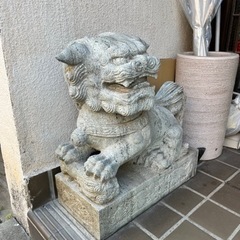 置物　獅子の画像