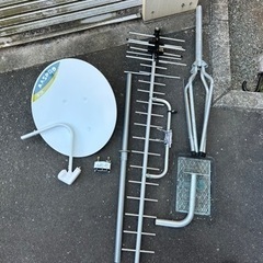 テレビアンテナ　地デジ＋BS  (混合器)