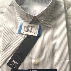 【値下げ¥9,650→¥5,000】【新品未開封】メンズワイシャツ半袖　Mサイズ（39）4着セットの画像