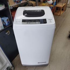 日立 5.0㎏ 全自動 洗濯機 2016年製 NW-50WR ホワイト  HITACHI 札幌市 中央区 南12条店