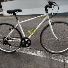 ♦クロスバイク再生加工済み♦女性にも向きます♦１万円❤