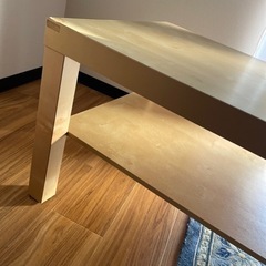 お譲り決定！IKEA サイドテーブル　家具 テーブル の画像