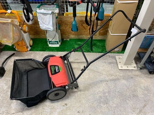 ミナトワークス　静音型手押し芝刈り機　LMA-460PRO【中古品】