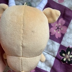 早インパラを被ったハチワレマスコットの画像