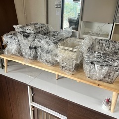 早い者勝ち！過去に出品して即完売したカゴ再入荷！かご収納　収納ケ...