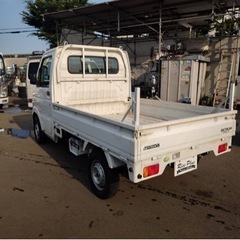 総額29.8万円 マツダ スクラムトラック 車検8年3月 2万キロ 5MT AC PS 社外オーディオの画像
