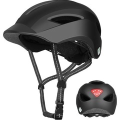 自転車 ヘルメット 大人 SG基準適合 LEDライト付 CE/C...