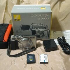 美品：NIKON coolpix S9900：元箱他一式付属