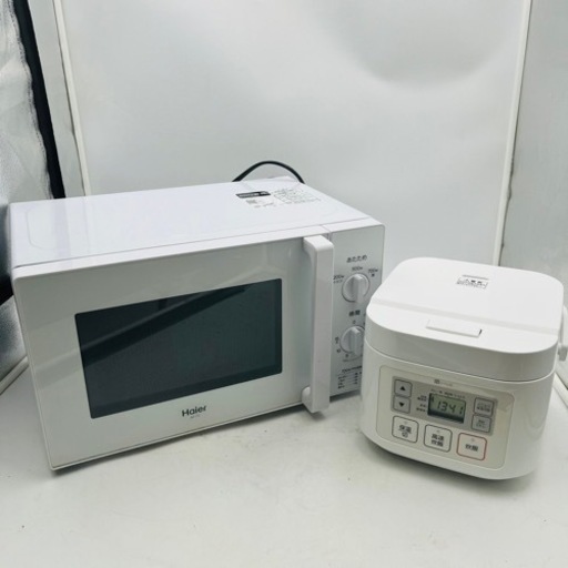 【‼️✨美品家電セット✨‼️】電子レンジ炊飯器一人暮らしセット