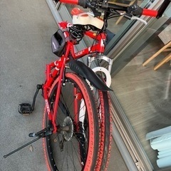 決まりました　クロスバイク折りたたみ　自転車 クロスバイク