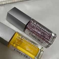 【取引中】開封済　LA DIAMOND グラムシャインネイルポリッシュ