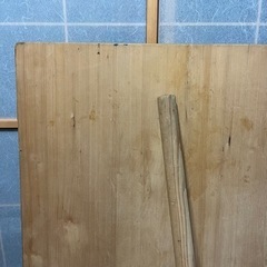 のし板とのし棒の画像
