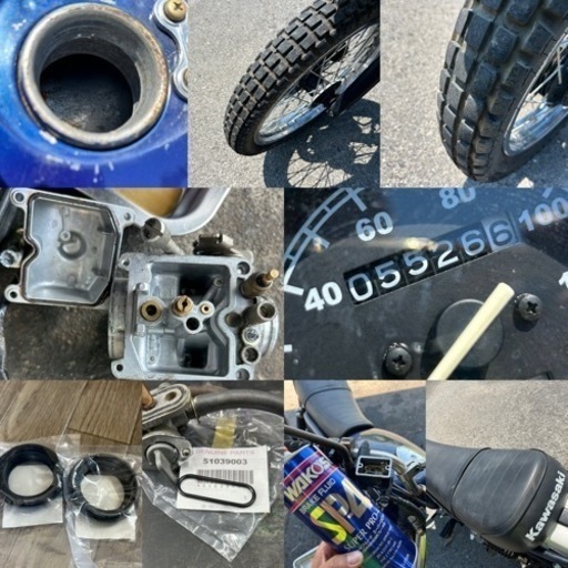 Kawasaki250TR☆走行少！6.000km☆バッテリー・プラグ・チェーンなど新品☆キャブオーバーホールで絶好調！！ネイキッドバイク☆