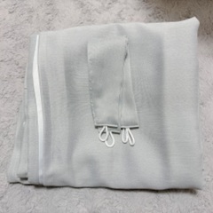 【美品】カーテン グレー 100×200 2枚の画像