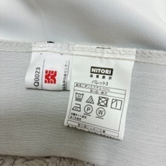 【美品】カーテン グレー 100×200 2枚の画像