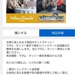6/15  13時〜東京トリックアート　1枚
