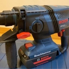 ボッシュ、バッテリーハンマードリル36v‼超美品 ️               　コスパ品　　　　の画像