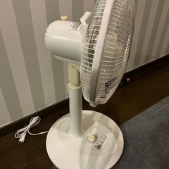 【現在キャンセル待ち】扇風機　2012年製　ダイヤルタイマー 付き　動作確認済の画像