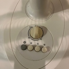 【現在キャンセル待ち】扇風機　2012年製　ダイヤルタイマー 付き　動作確認済の画像