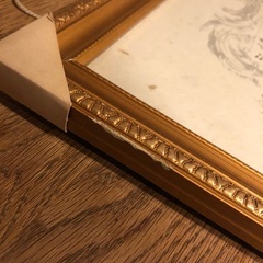 額縁　ゴールド　B4の画像