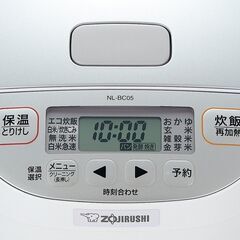 7/3●山善象印　マイコン炊飯ジャー 極め炊き（NL-BC05）３合炊き 断捨離値下げ再投稿の画像