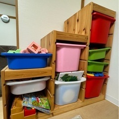 (募集中) ①IKEA TROFAST トロファスト 階段型 カ...