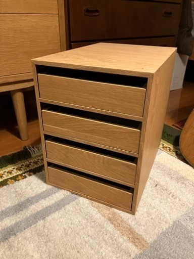 無印良品 小引き出し オーク材 廃盤モデル