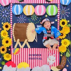 7月開催 夏がきた(ブランコ)＆夏まつりおひるねアート撮影会★