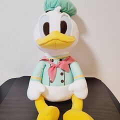【新品タグ付き】ドナルドダック 赤いほっぺ スーパーラージぬいぐるみ