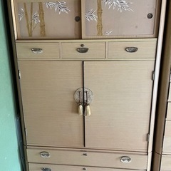 【中古】桐箪笥①