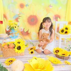 7月開催　ヒマワリおすわりアートフォトブース撮影会@長久手