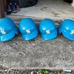 完売御礼！軟式野球　ヘルメット
