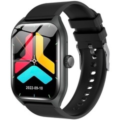 ❤️新品❤️スマートウォッチ iphone対応 通話  防水 黒