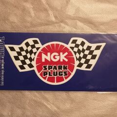 ステッカー未開封　NGKプラグ