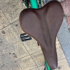タイヤ新品　SOUTHERNPORT SP-MIN 20インチ シマノ6速 430mm minivelo ミニベロ 中古 自転車 メタル グリーンの画像