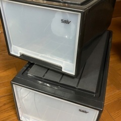 SALiVクリア収納ケース深型2個・難あり【手渡し対応】