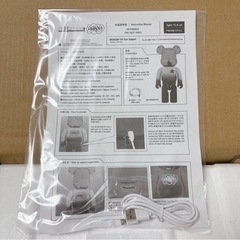 BE@RBRICK × ERIC HAZE 1000％ ベアブリック エリックヘイズ 未使用品 新品 61-0323185の画像