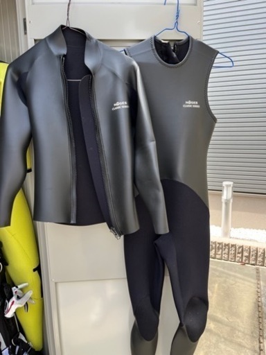 NOGES ロングジョン・フロントジップタッパー Mサイズ