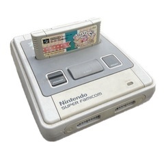 【ジャンク品】裏面写真追加⭐︎　スーパーファミコン カセット付き...