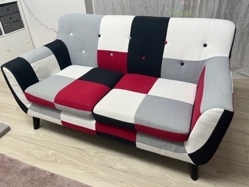 【お譲り先決定】家具 ソファ 2人掛けソファ