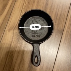 生活雑貨 調理器具 鍋、グリル　チャムス　ミニ　スキレット　フライパンの画像