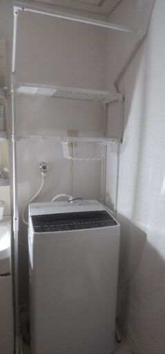 洗濯機収納ラック　ランドリーラック