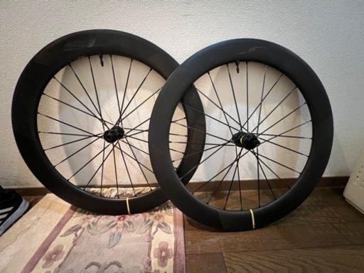 MAVIC COSMIC SLR 65 DISC 前後　チューブレスタイヤ付き