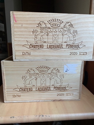 フランスワイン木箱（12本入）2個セット