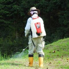 除草剤散布